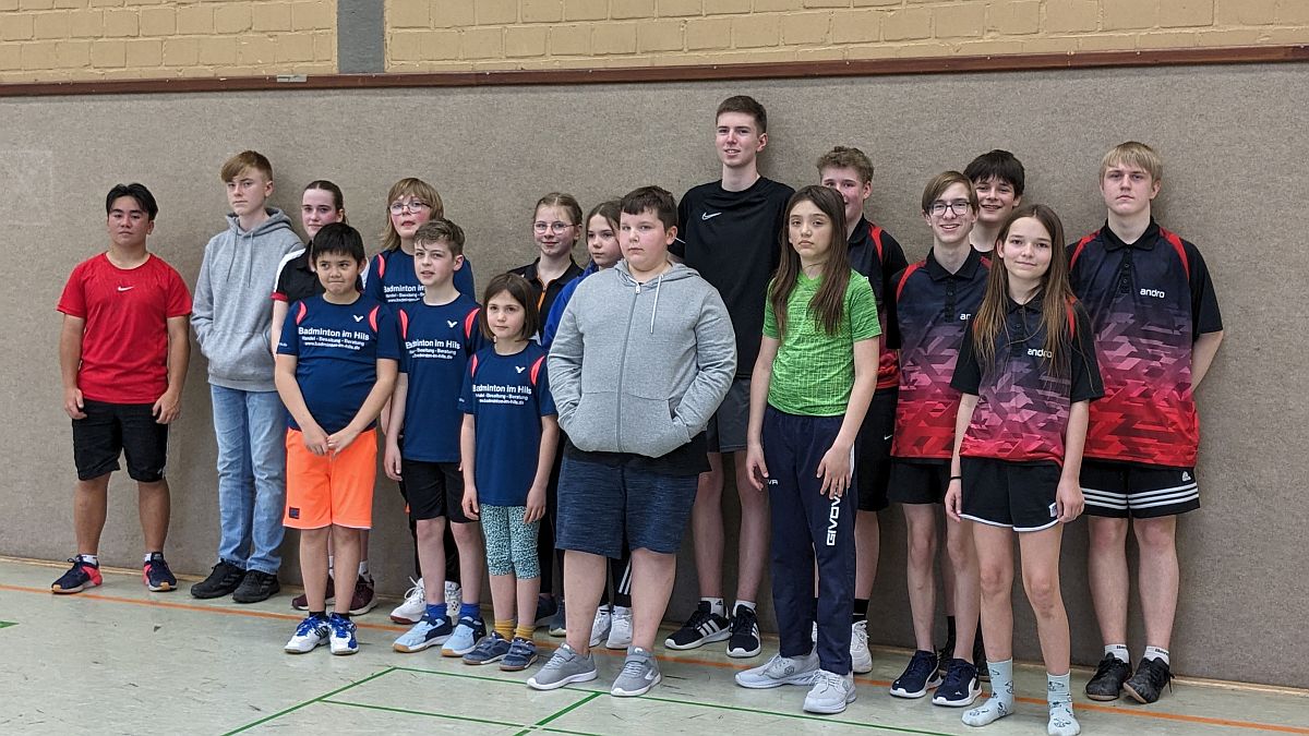 Beste Nachwuchsspieler schlagen auf: Kreisrangliste Jugend des Badmintonkreisfachverbandes Holzminden