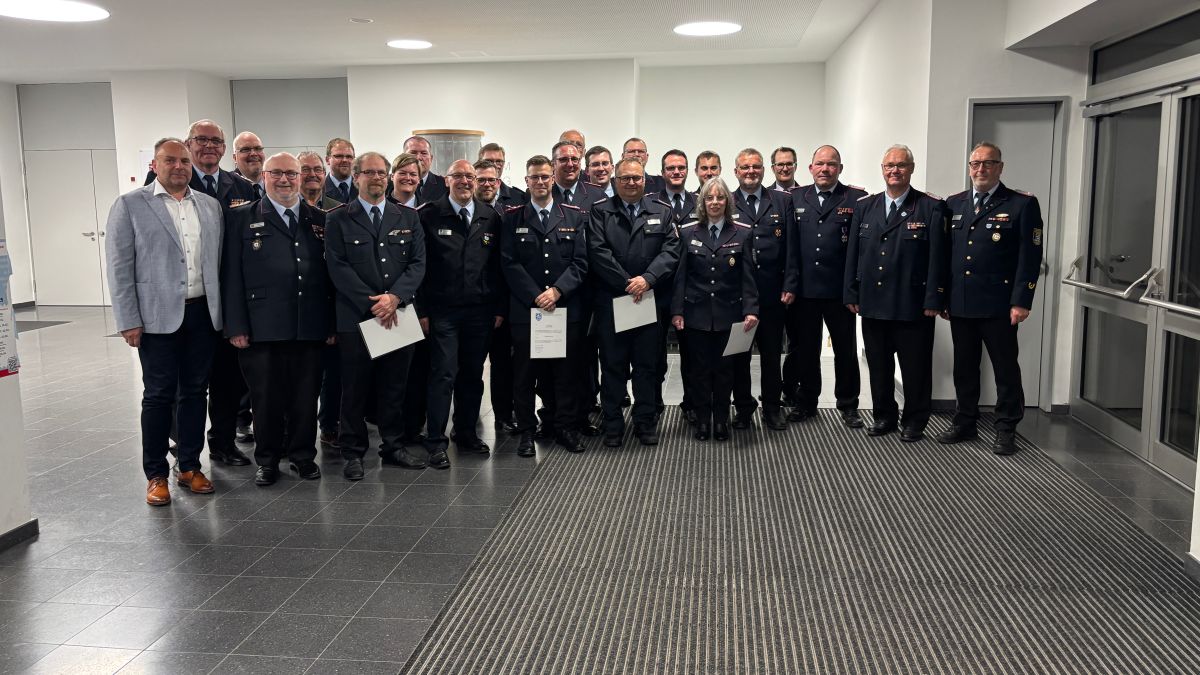 Kreisfeuerwehrverband Holzminden zieht Bilanz und blickt auf einsatzreiches Jahr zurück