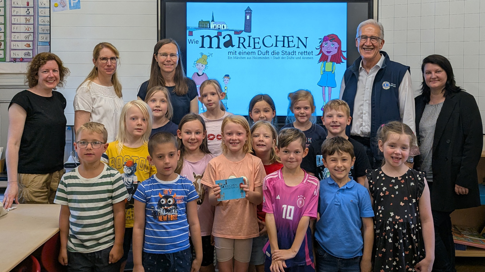 Lions Club Holzminden unterstützt Mariechen-Lesungen für Erstklässler an allen Grundschulen