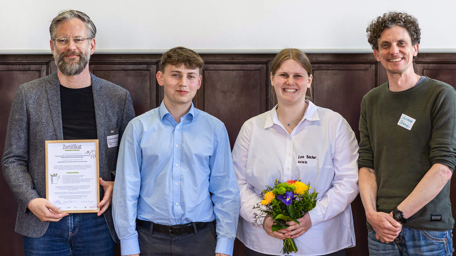 HAWK erhält Auszeichnung als „Klimafreundliche Hochschule“ und setzt auf nachhaltige Entwicklung
