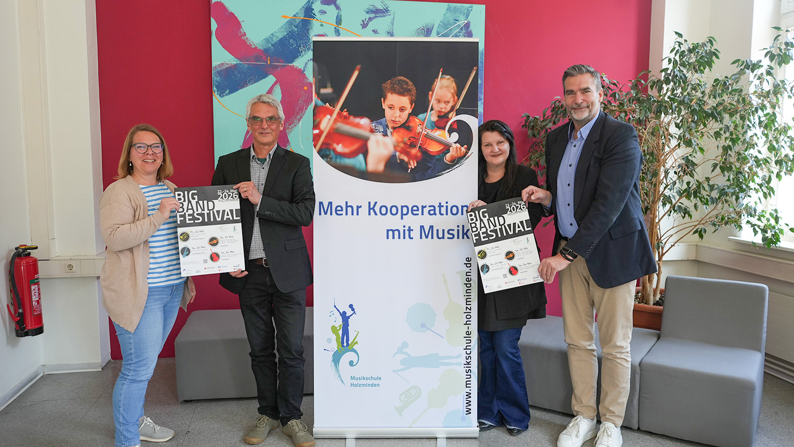 Big-Band Festival in Holzminden verbindet Musik, Workshop und Ehrentag in der Innenstadt