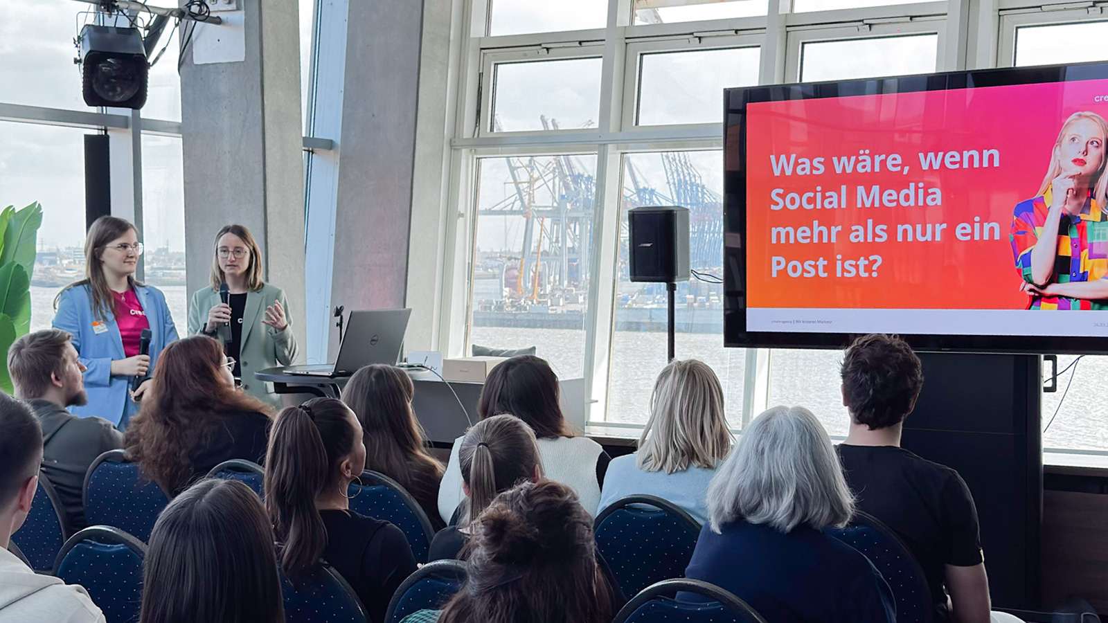create:agency aus Holzminden spricht beim SocialHub-Pop-up in Hamburg über strategisches Social Media